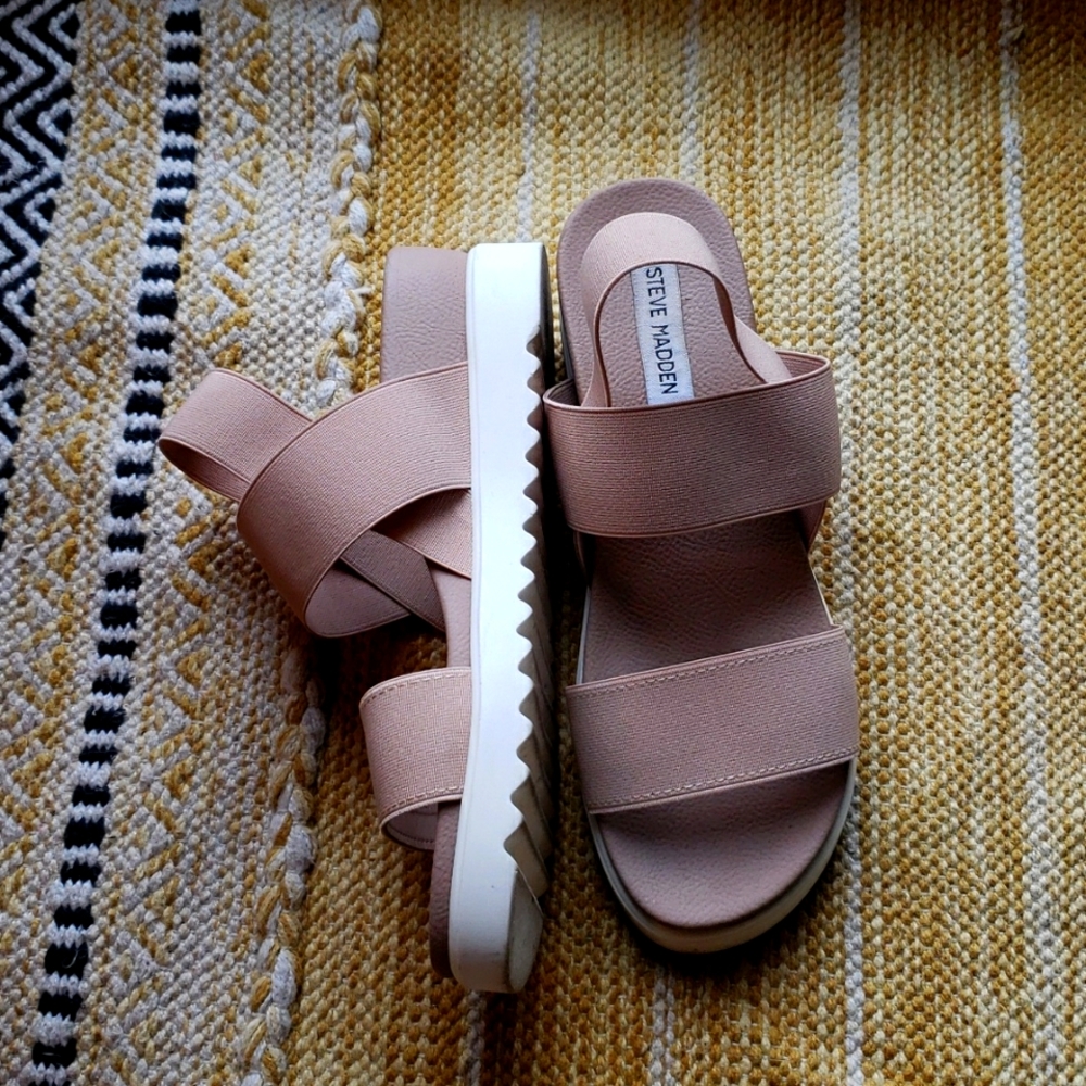 Steve Madden Nude Sandal